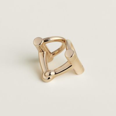 HERMES ピラミッド型スタッズ スカーフリング3個セット ツイリー用